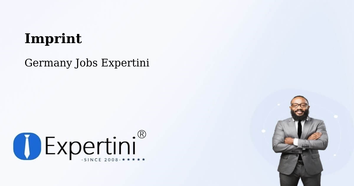 Imprint – Gröbenzell - Germany Jobs Expertini